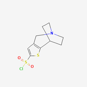 4,6,7,8-Tetrahydro-5,8-ethanothieno[3,2-c]azepine-2-sulfonyl chloride