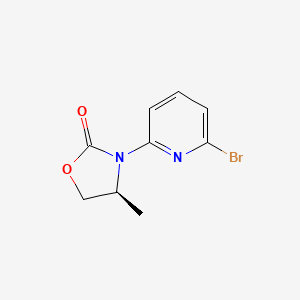 (S)-3-(6-Bromopyridin-2-yl)-4-methyloxazolidin-2-one