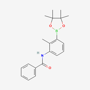 N-(2-Methyl-3-(4,4,5,5-tetramethyl-1,3,2-dioxaborolan-2-yl)phenyl)benzamide