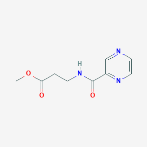 Methyl 3-(pyrazin-2-ylformamido)propanoate