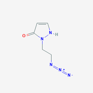 1-(2-azidoethyl)-1H-pyrazol-5-ol