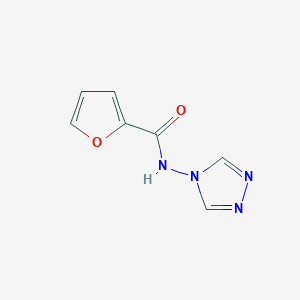 molecular formula C7H6N4O2 B14912612 N-(4H-1,2,4-triazol-4-yl)furan-2-carboxamide 