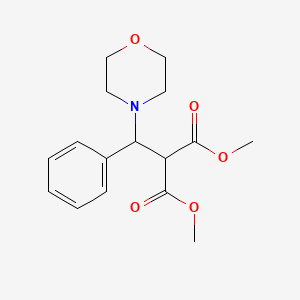 Dimethyl [morpholin-4-yl(phenyl)methyl]propanedioate