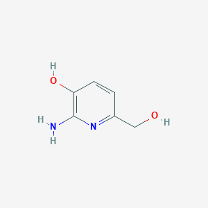 2-Amino-6-(hydroxymethyl)pyridin-3-ol