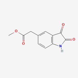 Methyl 2-(2,3-dioxoindolin-5-yl)acetate