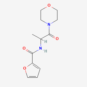 n-(1-Morpholino-1-oxopropan-2-yl)furan-2-carboxamide