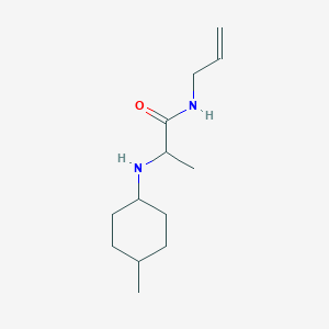 molecular formula C13H24N2O B14912676 n-Allyl-2-((4-methylcyclohexyl)amino)propanamide 