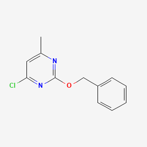 2-(Benzyloxy)-4-chloro-6-methylpyrimidine