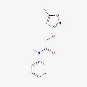 2-((5-Methylisoxazol-3-yl)oxy)-N-phenylacetamide