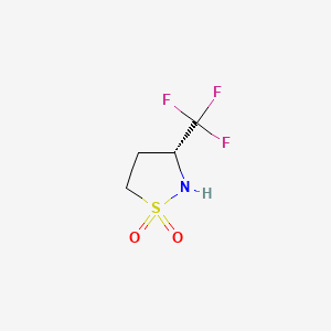 (R)-3-(Trifluoromethyl)isothiazolidine 1,1-dioxide