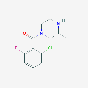 (2-Chloro-6-fluorophenyl)(3-methylpiperazin-1-yl)methanone