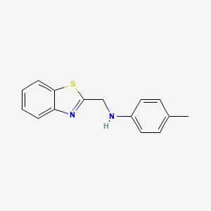 n-(Benzo[d]thiazol-2-ylmethyl)-4-methylaniline