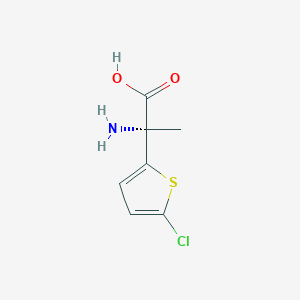 (S)-2-amino-2-(5-chlorothiophen-2-yl)propanoic acid