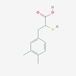 3-(3,4-Dimethylphenyl)-2-mercaptopropanoic acid