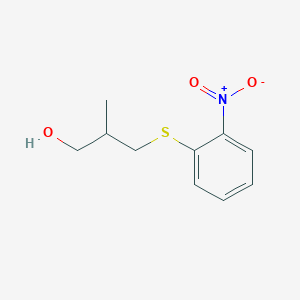 2-Methyl-3-((2-nitrophenyl)thio)propan-1-ol