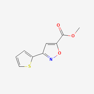 Methyl 3-(2-thienyl)-5-isoxazolecarboxylate