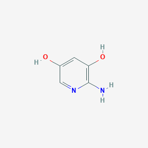 molecular formula C5H6N2O2 B14913089 2-Aminopyridine-3,5-diol 