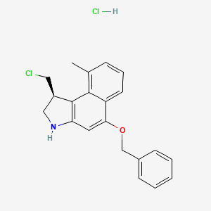 (S)-5-(Benzyloxy)-1-(chloromethyl)-9-methyl-2,3-dihydro-1H-benzo[e]indole hydrochloride