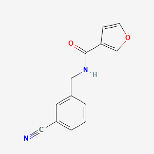 n-(3-Cyanobenzyl)furan-3-carboxamide