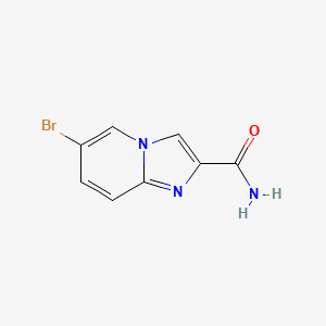 6-Bromoimidazo[1,2-a]pyridine-2-carboxamide