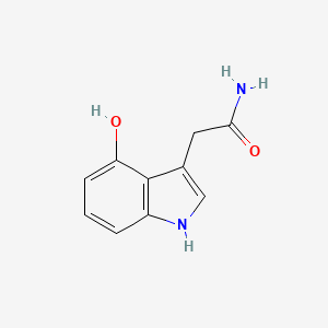 2-(4-hydroxy-1H-indol-3-yl)acetamide