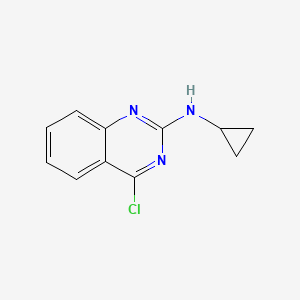 4-chloro-N-cyclopropylquinazolin-2-amine