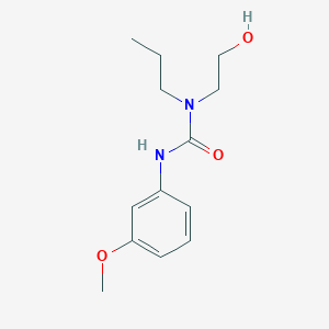 1-(2-Hydroxyethyl)-3-(3-methoxyphenyl)-1-propylurea