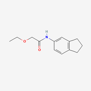 N-(2,3-dihydro-1H-inden-5-yl)-2-ethoxyacetamide