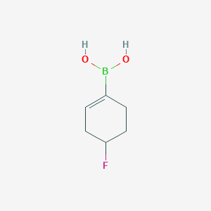 (4-Fluorocyclohex-1-en-1-yl)boronic acid