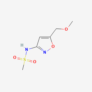 n-(5-(Methoxymethyl)isoxazol-3-yl)methanesulfonamide