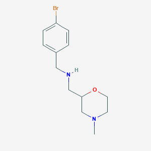 n-(4-Bromobenzyl)-1-(4-methylmorpholin-2-yl)methanamine