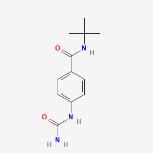 n-(Tert-butyl)-4-ureidobenzamide