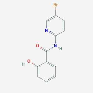 N-(5-bromopyridin-2-yl)-2-hydroxybenzamide