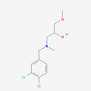 1-((3,4-Dichlorobenzyl)(methyl)amino)-3-methoxypropan-2-ol