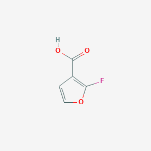 molecular formula C5H3FO3 B14913529 2-Fluorofuran-3-carboxylic acid 