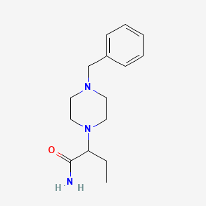 2-(4-Benzylpiperazin-1-yl)butanamide