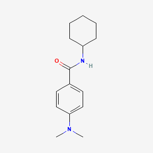 N-cyclohexyl-4-(dimethylamino)benzamide