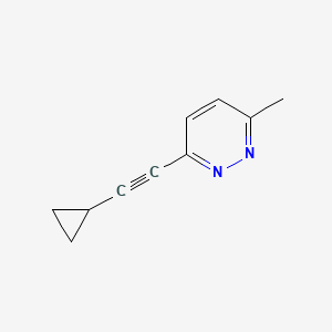 3-(Cyclopropylethynyl)-6-methylpyridazine