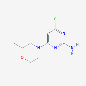 4-Chloro-6-(2-methylmorpholino)pyrimidin-2-amine