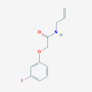 molecular formula C11H12FNO2 B14913590 n-Allyl-2-(3-fluorophenoxy)acetamide 