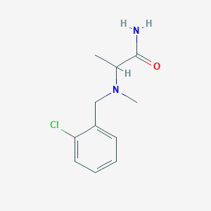 2-((2-Chlorobenzyl)(methyl)amino)propanamide