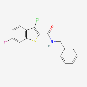 n-Benzyl-3-chloro-6-fluorobenzo[b]thiophene-2-carboxamide