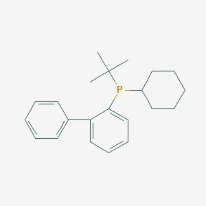 molecular formula C22H29P B14913679 [1,1'-Biphenyl]-2-yl(tert-butyl)(cyclohexyl)phosphine 