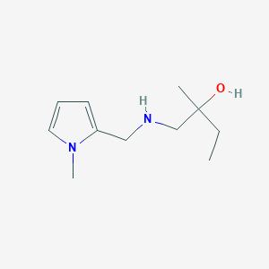 2-Methyl-1-(((1-methyl-1h-pyrrol-2-yl)methyl)amino)butan-2-ol