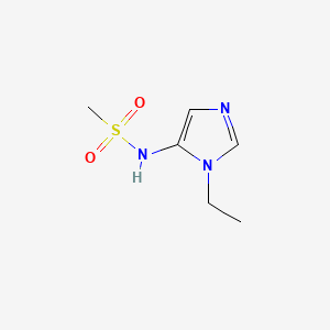 n-(1-Ethyl-1h-imidazol-5-yl)methanesulfonamide