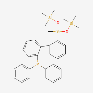 (2'-(1,1,1,3,5,5,5-Heptamethyltrisiloxan-3-yl)-[1,1'-biphenyl]-2-yl)diphenylphosphane