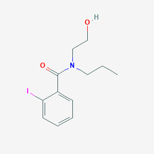 N-(2-hydroxyethyl)-2-iodo-N-propylbenzamide