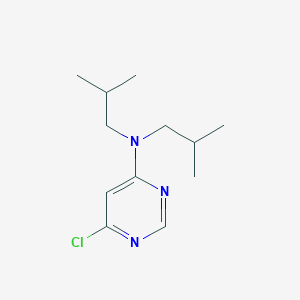 6-chloro-N,N-bis(2-methylpropyl)pyrimidin-4-amine