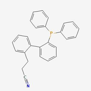 3-(2'-(Diphenylphosphanyl)-[1,1'-biphenyl]-2-yl)propanenitrile