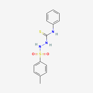 2-[(4-methylphenyl)sulfonyl]-N-phenylhydrazinecarbothioamide